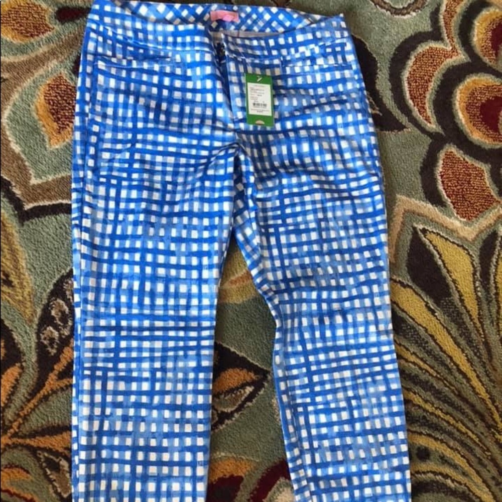 LILLY PULITZER NWT KELLY PANTS FEELIN BEACHY